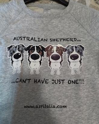 felpa pastore australiano australian sheper