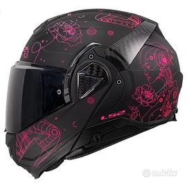 Casco modulare LS2 Advant II Sophia Black Pink