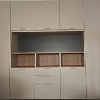 Mobile moderno zona giorno Vero Legno