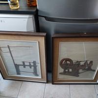 2 Grandi Quadri Vintage Telai