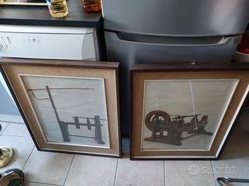 2 Grandi Quadri Vintage Telai