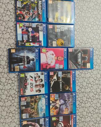  14 giochi PS4 come nuovi 