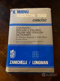 Ragazzini/Biagi Concise, Ita-inglese