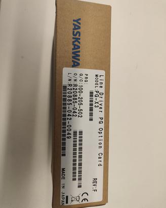 Scheda feedback PG-X3 YASKAWA OMRON