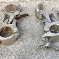 Giunto morsetti per impalcatura o tubi innocenti