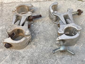 Giunto morsetti per impalcatura o tubi innocenti