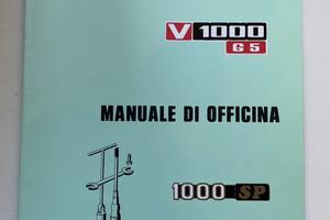 Manuale di Officina Moto Guzzi V1000 G5 e 1000 SP