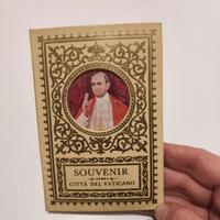 souvenir citta del vaticano con monete e francobol