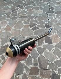 silenziatore dbr carbonio forgiato fondello oro