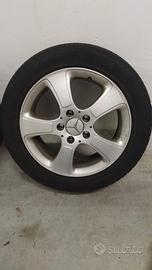 4 gomme con cerchi originali Mercedes Classe A