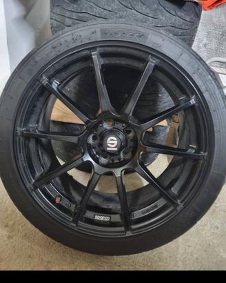 cerchi sparco assetto gara 18 5x100