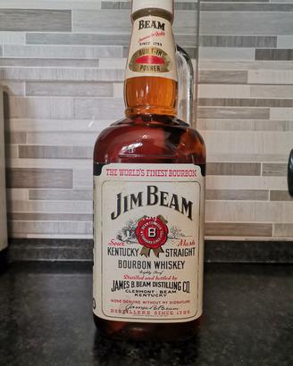Jim Beam Kentucky bourbon Whiskey 1984 1,75L old 
