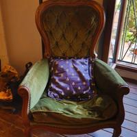 Antica sedia vittoriana