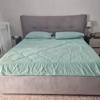 letto matrimoniale con cassettone