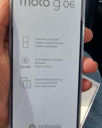 motorola Go6 8/256gb nuovo.