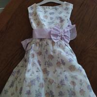 abito cerimonia bambina 5-6 anni