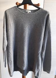 maglione donna con brillantini 