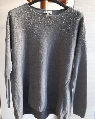 maglione donna con brillantini 