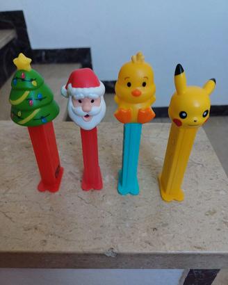 Pez dispencer set da 4 pezzi