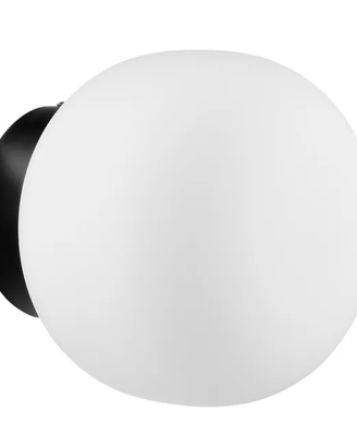 LAMPADA DA PARETE COLOR BIANCO E NERO, BUBBLE