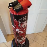 Sacco da Boxe bambino con guantoni 