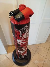 Sacco da Boxe bambino con guantoni 
