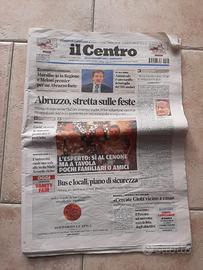 Giornale Centro 24 dicembre 2021 restrizioni COVID