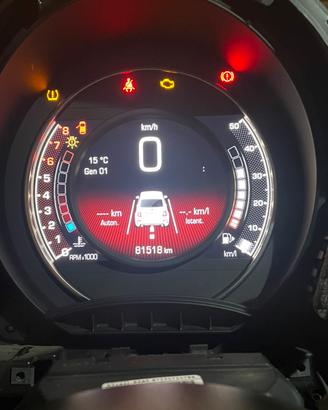 Quadro strumenti TFT abarth 500 595 695