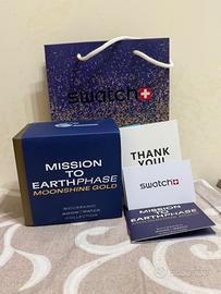 Omega x Swatch MoonSwatch “Blue Moonshine Gold