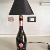 Lampada con bottiglia Bottega Vino Petalo, Moscato