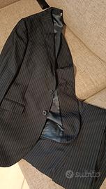 Abito uomo Bret Sinclair gessato taglia 46