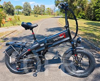 E-bike estrema con batteria mostruosa NUOVA 