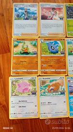 set 10 carte Pokémon francesi 