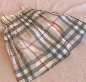 Abito vestito burberry originale 3 mesi