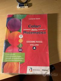 Libro di matematica “colori della matematica 4”