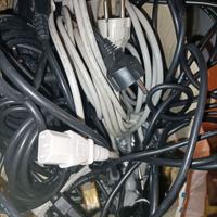 lotto 20 cavi alimentazione