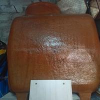 BOTTE ORIZZONTALE VETRORESINA 400 LT.