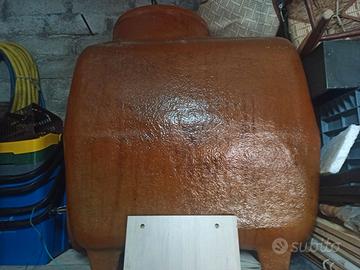 BOTTE ORIZZONTALE VETRORESINA 400 LT.