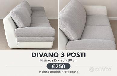 Divano 3 posti