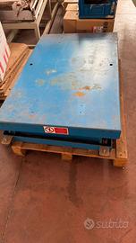 PIANO ELEVATORE  singolo pantografo PORTATA 1000KG