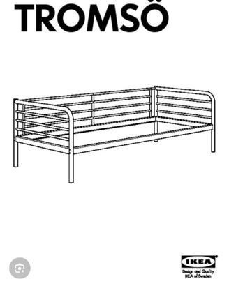 Letto in ferro Ikea Tromso