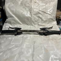 Manubrio con comandi e leve freno shimano stx