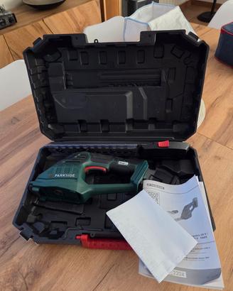  cesoia con lama tagliasiepi parkside x20 trimmer