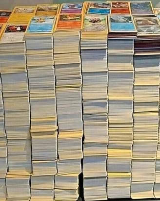 lotto 100 carte pokemon ita