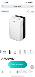 Condizionatore portatile Hisense APC09NJ