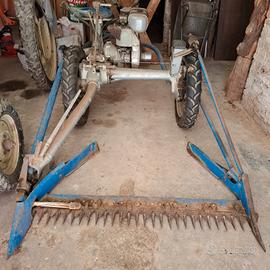 Falciatrice BCS d'epoca, motore ACME a benzina