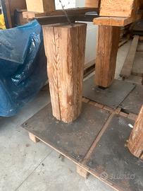 Base e piantana per tavolo