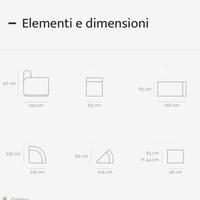 Divano componibile chateau-dax