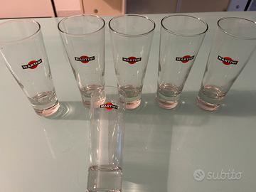 BICCHIERI VINTAGE DA APERITIVO, “MARTINI”
