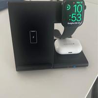 Base ricarica 3 in 1 per prodotti Apple